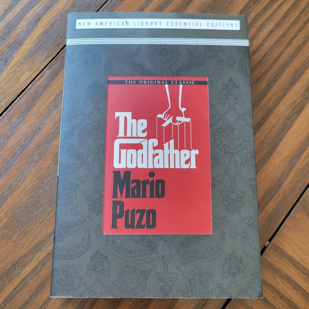 2002 "The Godfather" by Mario Puzo Softcover Book